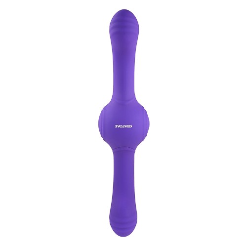 Evolved Gyro Vibe Dual Ended Gyrating Vibrator for Intense Stimulation