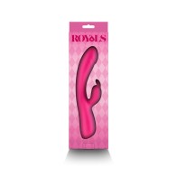 Royals Divine Warming Rabbit Vibrator Metallic Pink