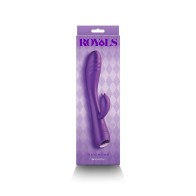 Vibrador Conejito Royals Duchess Metálico Púrpura