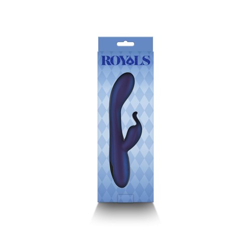 Vibrador Conejito Azul Metálico Royals Empress