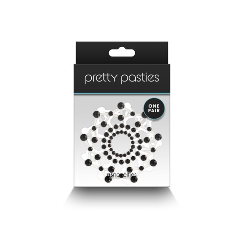 Pretty Pasties Charm III Black - Fun Body Decor