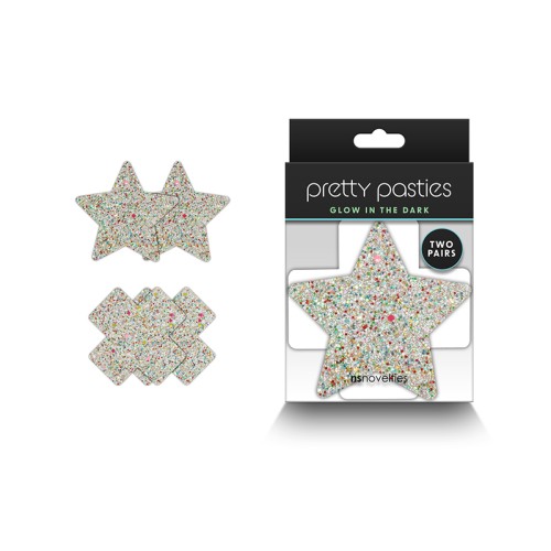 Pretty Pasties Estrella y Cruz Brillantes