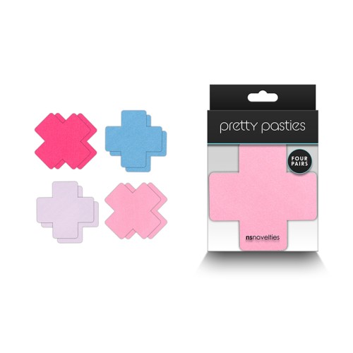 Pretty Pasties Assorted Nipple Covers - 4 Pair