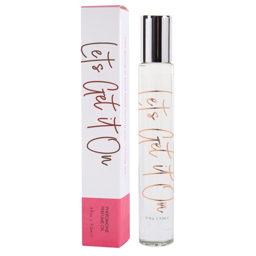 Aceite Perfume Roll-On CG Lets Get It On con Pheromonas