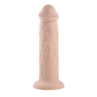 Dildo Vibrante Evolved Girthy 7 in. Silicona Clara