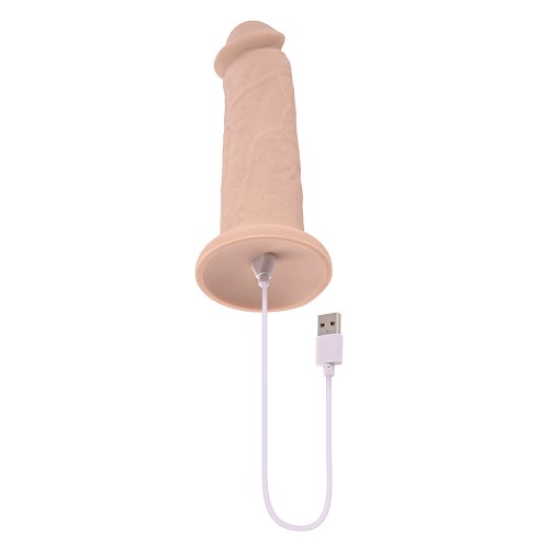 Dildo Vibrante Evolved Girthy 7 in. Silicona Clara