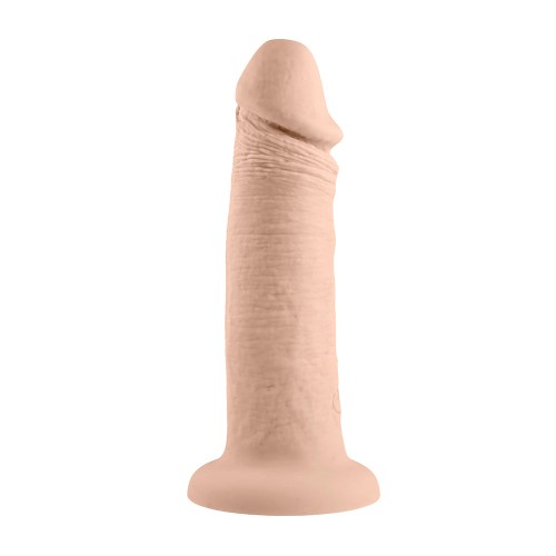 Evolved Rechargeable 6 in. Vibrating Silicone Dildo