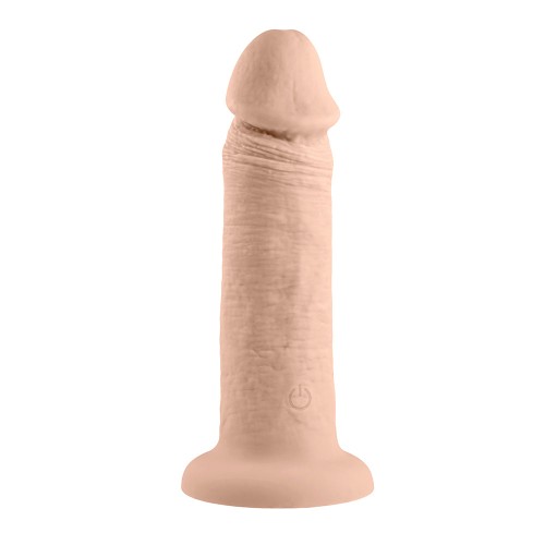 Evolved Rechargeable 6 in. Vibrating Silicone Dildo