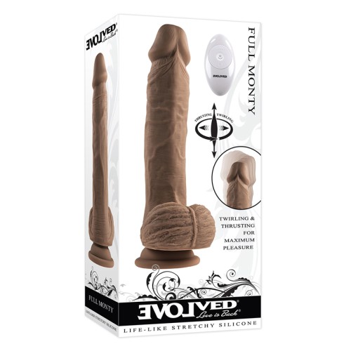 Evolved Full Monty Rechargeable Remote-Controlled Dildo