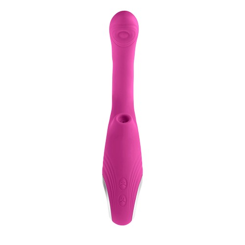 Evolved Strike A Pose Vibrador de Silicona - Recargable y con Succión