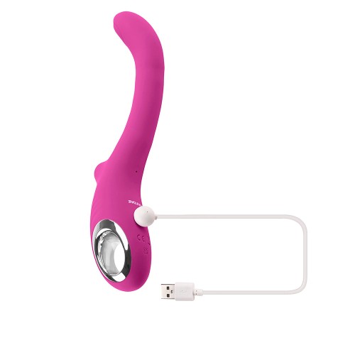 Evolved Strike A Pose Silicone Vibrator - Rechargeable & Suction