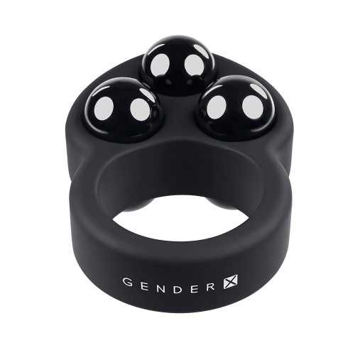 Weighted Silicone Training Cockring - Gender X