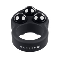 Weighted Silicone Training Cockring - Gender X