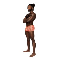 Shorts Cheeky Cutout Rude Awakening Male Power Naranja Neón M