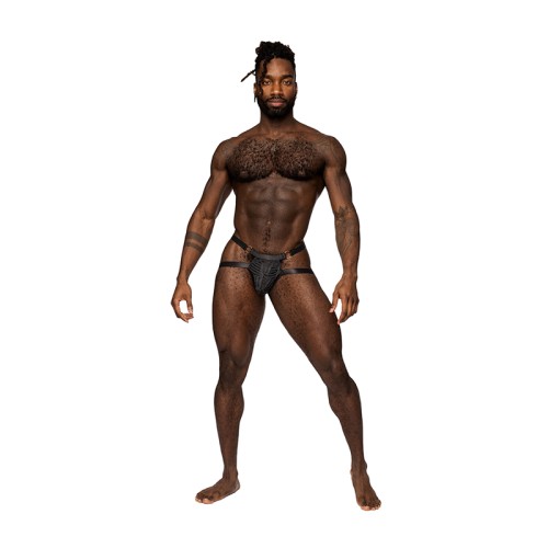 Jock Black L/XL Rude Awakening de Male Power