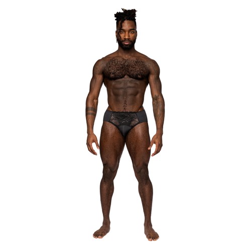 Bikini Sassy Lace de Male Power con Paquete Negro M