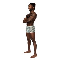 Male Power Seamless Sheer Flamingo Shorts