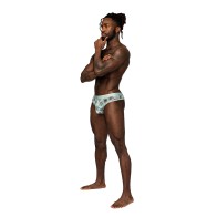 Thong Transparente Male Power con Estampado de Flamengo L/XL