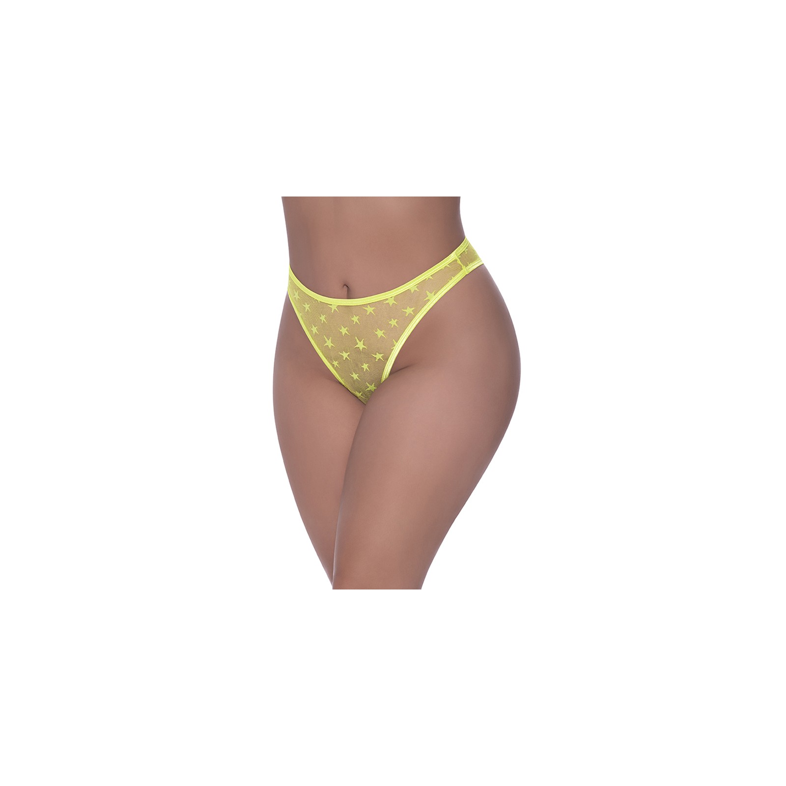 Micro Tanga Estrella de Amor Neon Talla Reina