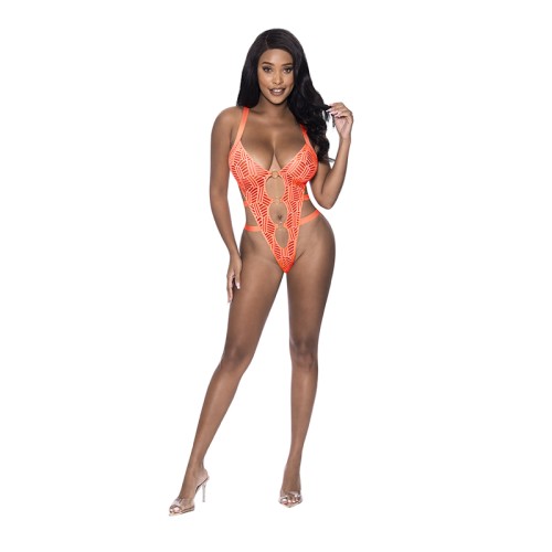 Magic Silk Rude Awakening Strappy Teddy for Bold Looks