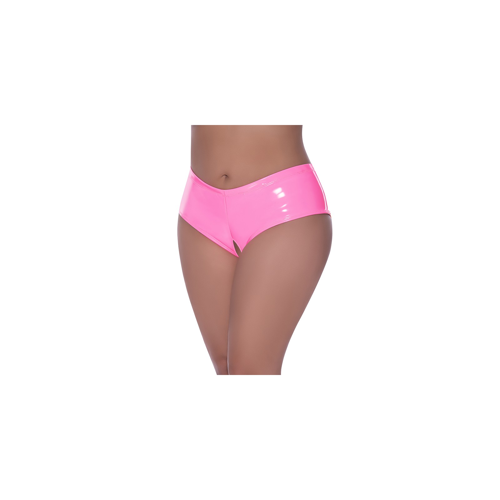 Magic Silk Hard Candy Boyshort - Pink Queen Size