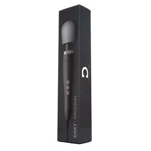 Doxy Original Powerful Wand Vibrator Black - Premium Pleasure