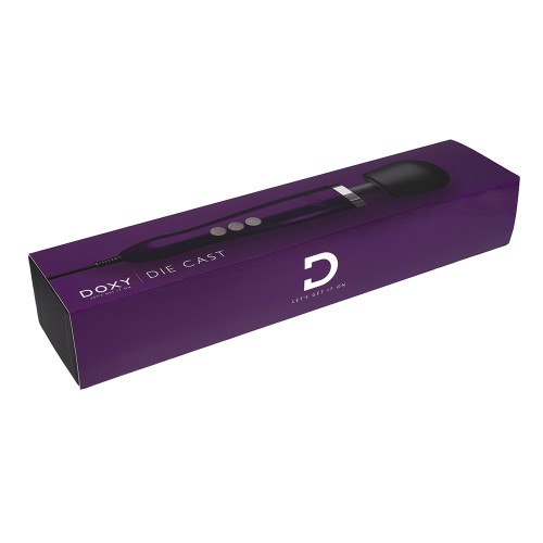 Doxy Die Cast Vibrador de Varita Púrpura