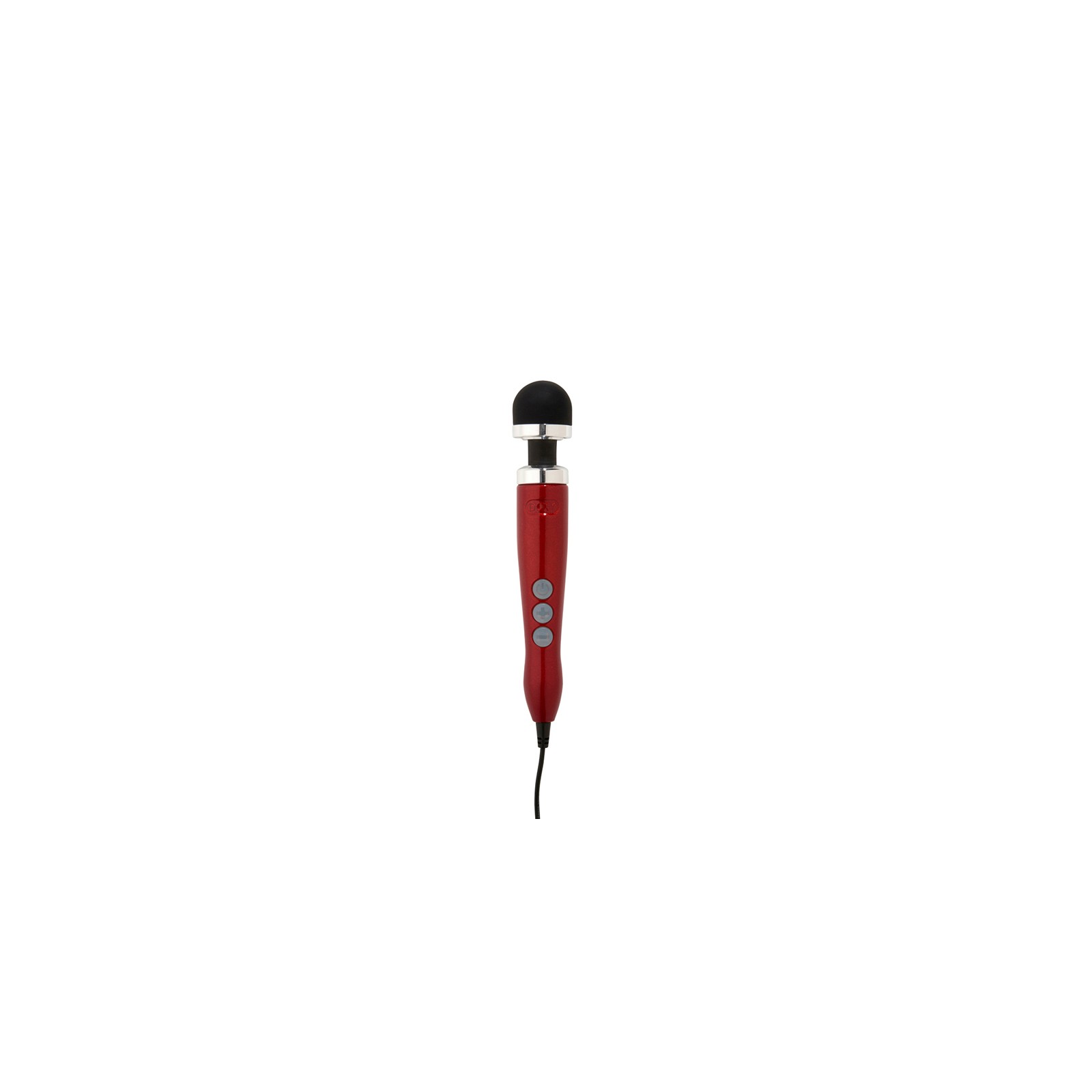 Doxy Die Cast Wand Vibrator Candy Red