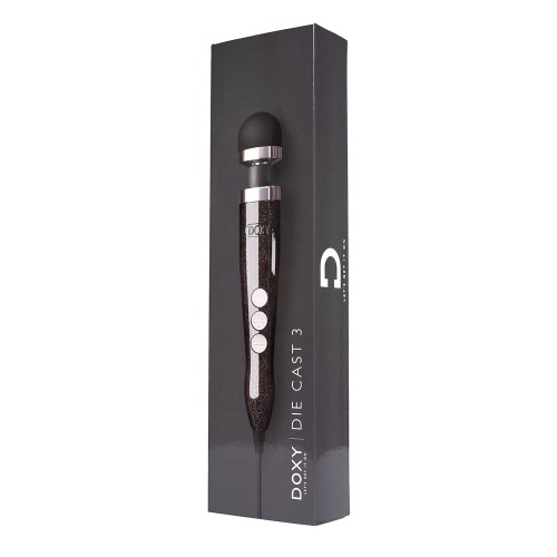 Doxy Die Cast 3 Compact Wand Vibrator - Disco Black