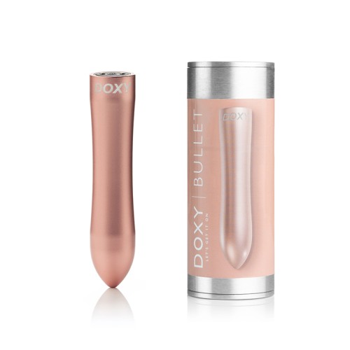 Doxy Rechargeable Bullet Vibrator Rose Gold