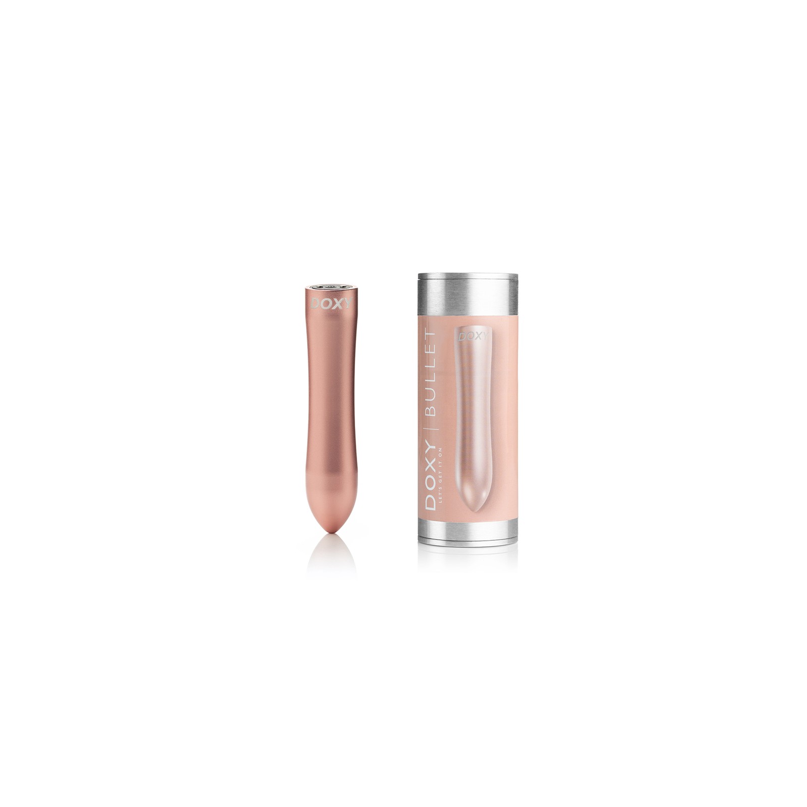 Doxy Rechargeable Bullet Vibrator Rose Gold