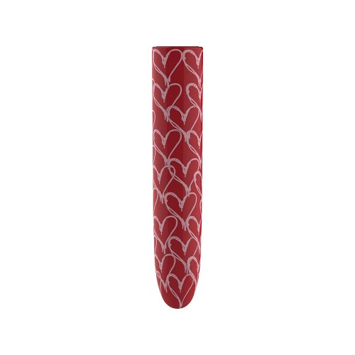 Vibrador Bullet Heart Luv Inc Hb82 Rojo