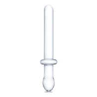 Glas Clásico Dildo de Cristal Doble Cara de 9.25 in.