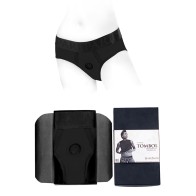 SpareParts Tomboi Nylon Briefs with Harness M