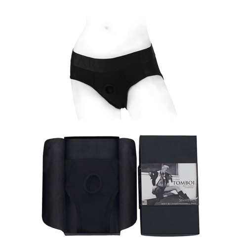 SpareParts Tomboi Rayon Briefs Harness