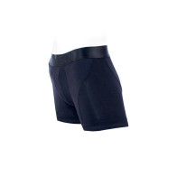 SpareParts Tomboii Rayon Boxer Briefs Harness Black XXS