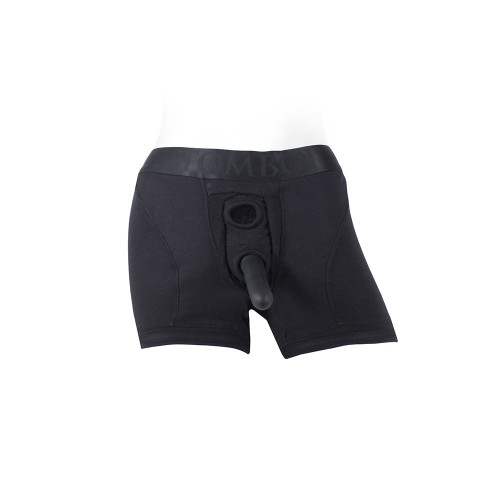 SpareParts Tomboii Rayon Boxer Briefs Harness Black XXS