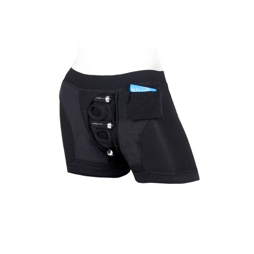 SpareParts Tomboii Rayon Boxer Briefs Harness