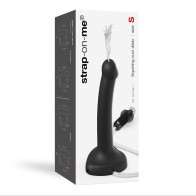 Squirting Cum Dildo Black Silicone