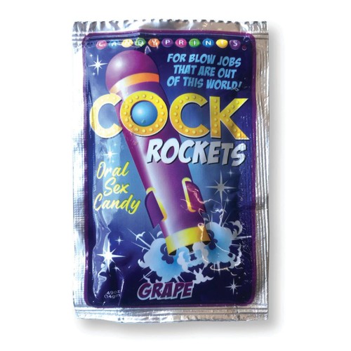 Cock Rockets Oral Sex Candy Grape Flavor