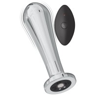 Ass-Sation Remote Vibrating Metal Anal Bulb