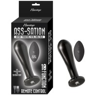 Nasstoys Ass-Sation Bulbo Anal Vibrante Remoto Negro