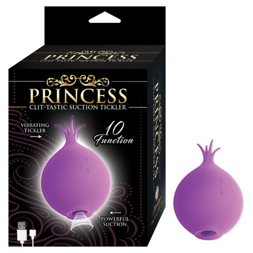 Princess Clit-Tastic Suction Vibrator Lavender