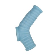 Nasstoys Power Sleeve Aumentador Vibrador Ajustado Azul