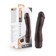 Dildo Vibrante Dr. Skin Dr. Steve de 7 in.