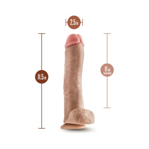 Dr. Skin Mr. Savage Dildo 11.5 in. Beige