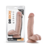 Dildo Dr. Mark de 7" con Base Succionadora