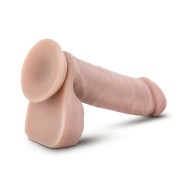 Dildo Dr. William 8 in. con Testículos - Beige