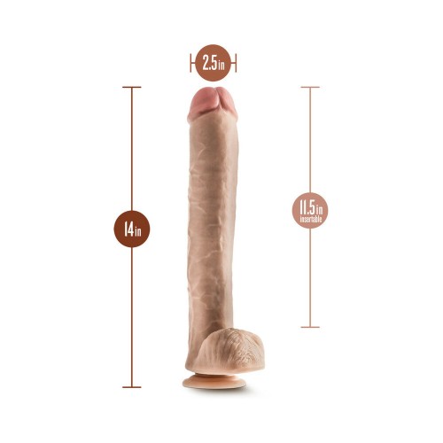 Dildo de 14 pulgadas Dr. Michael con bolas