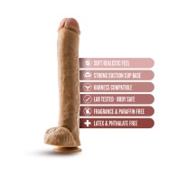 Dr. Michael 14 in. Realistic Dildo with Balls